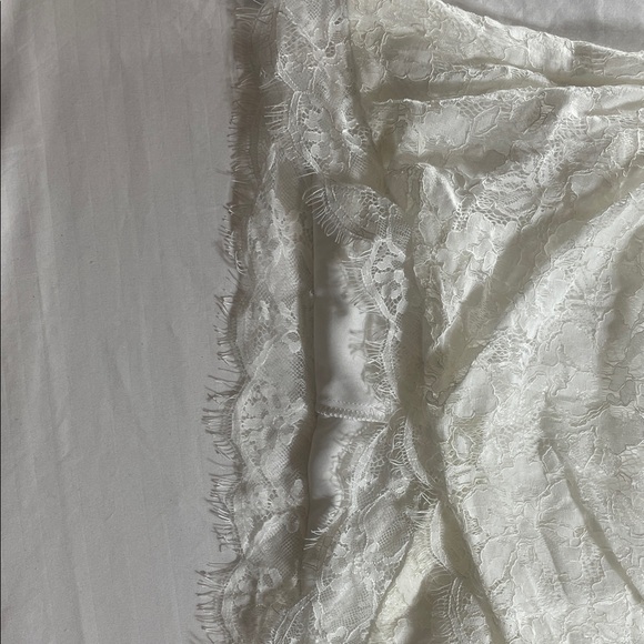 Speechless White Strapless Lace Cocktail Dress - Picture 3 of 11